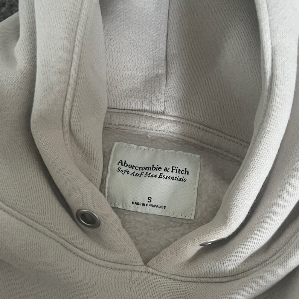 Abercrombie soft crop hoodie S